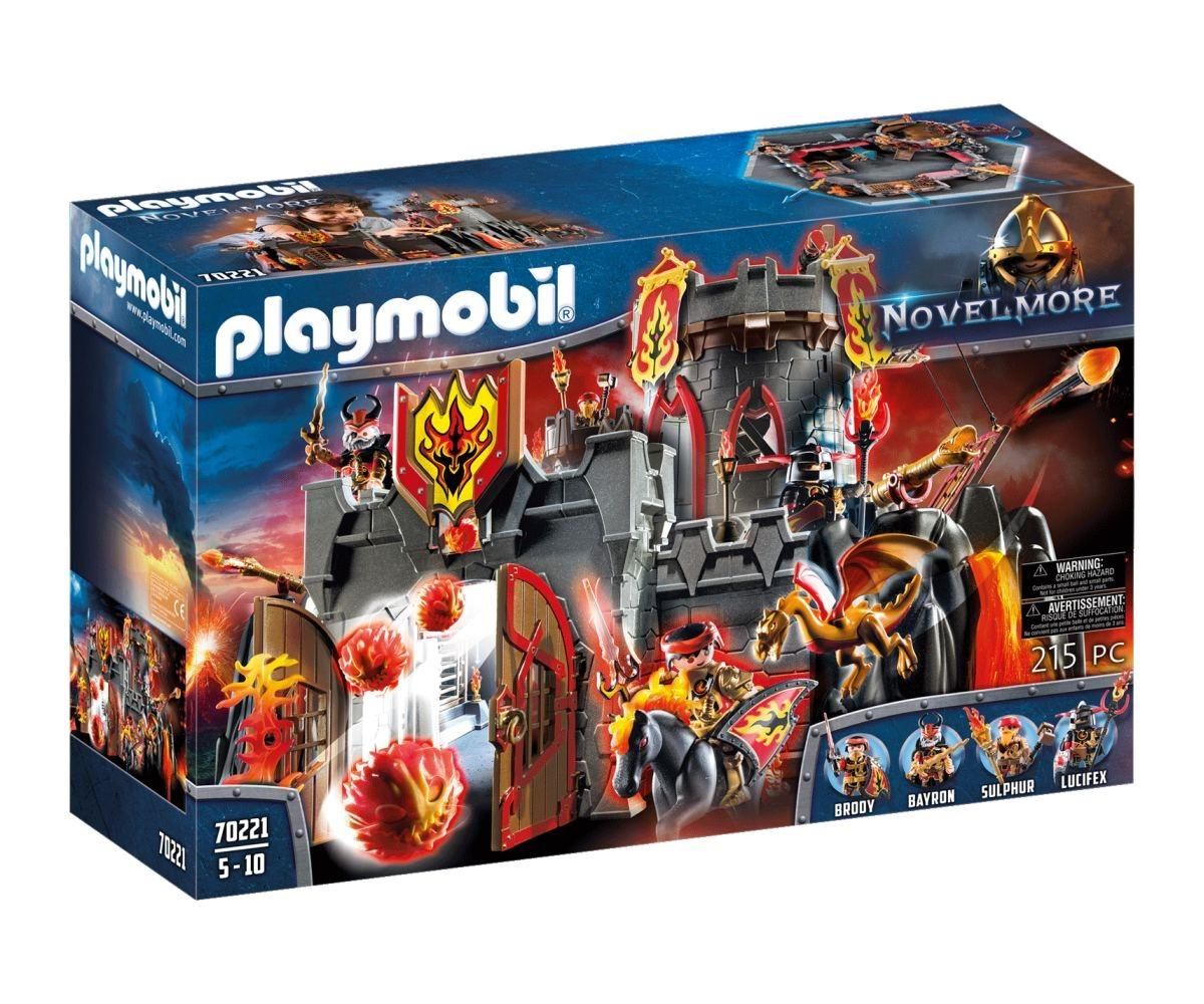PLAYMOBIL® 70221 Novelmore Burnham tűzszikla erődje