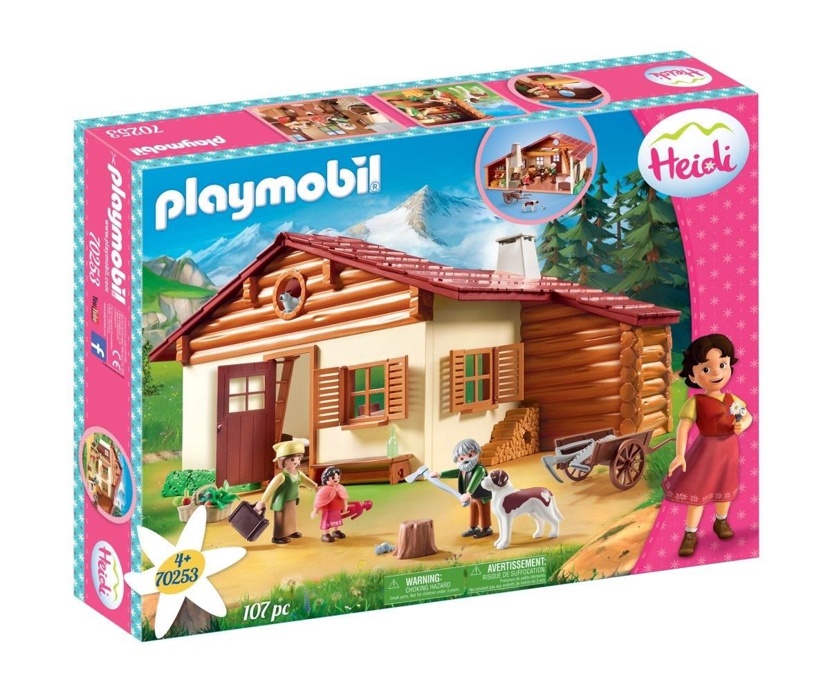 PLAYMOBIL® 70253 Heidi és Nagyapó az alpesi kunyhóban