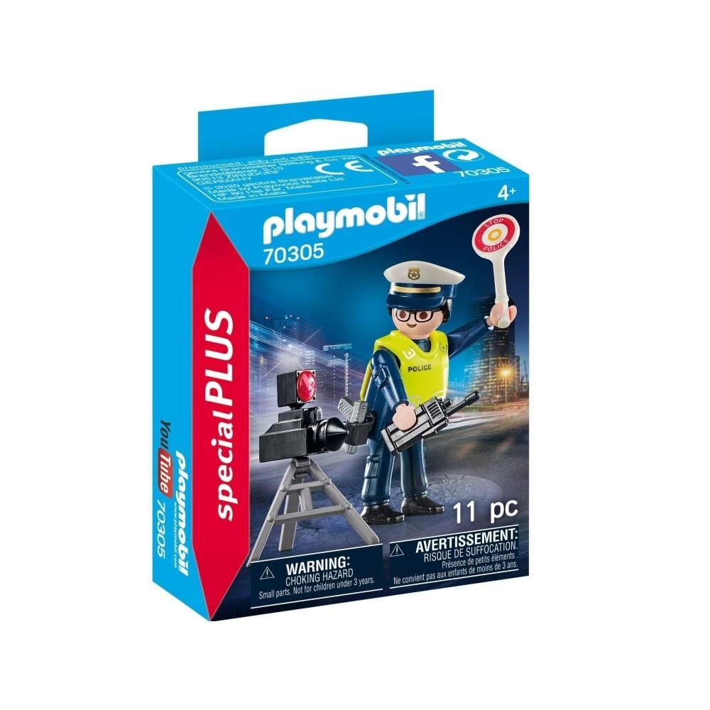PLAYMOBIL® 70305 Rendőr sebességmérővel