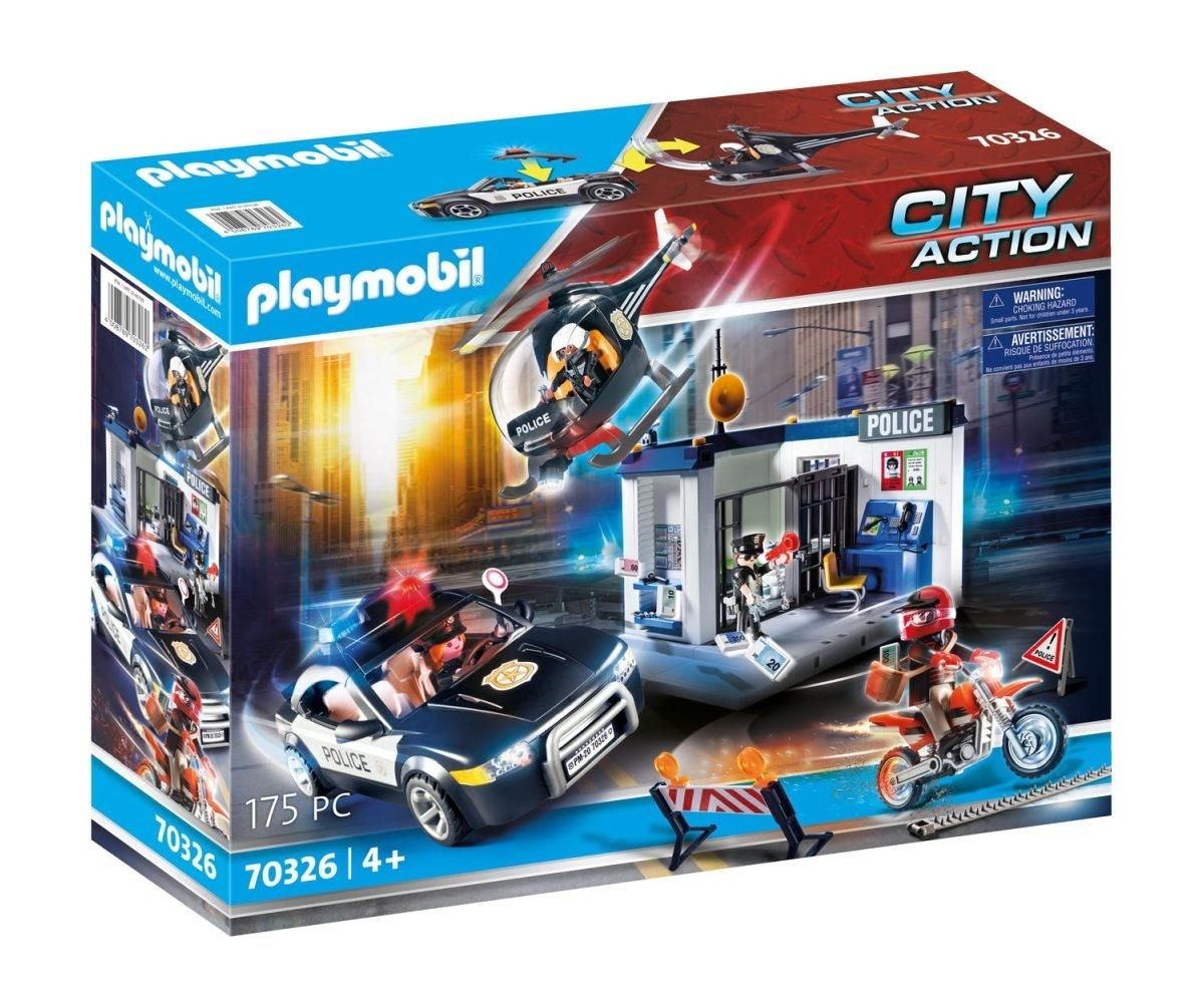 PLAYMOBIL® 70326 Rendőrségség autóval és helikopterrel