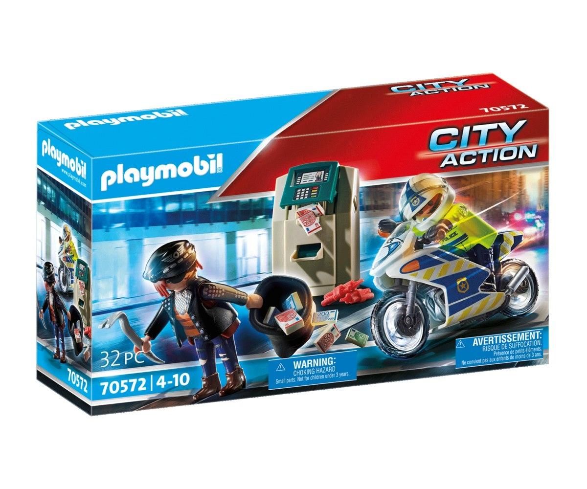 PLAYMOBIL® 70572 Rendőrségi motor: Pénztolvaj nyomában