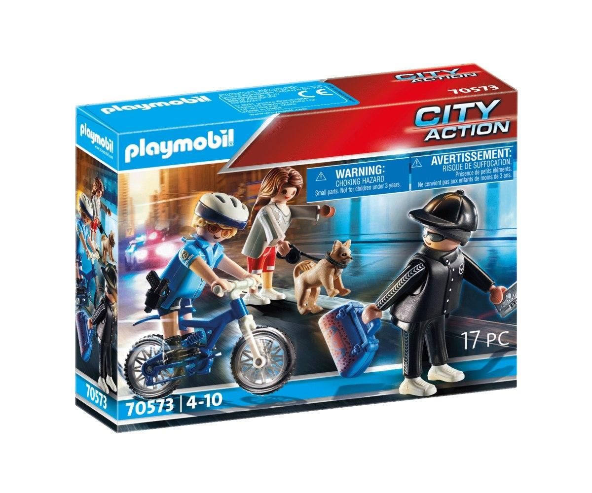PLAYMOBIL® 70573 Rendőrségi bicikli: Zsebtolvaj nyomában