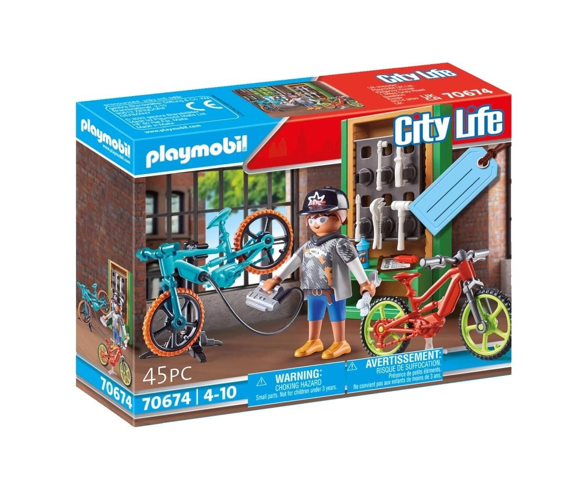 PLAYMOBIL® 70674 Ajándékszett "E-bike szervíz"