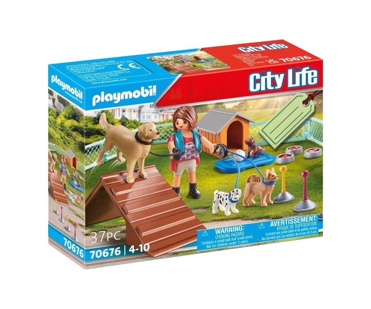 PLAYMOBIL® 70676 Ajándékszett "Kutyakiképzés"