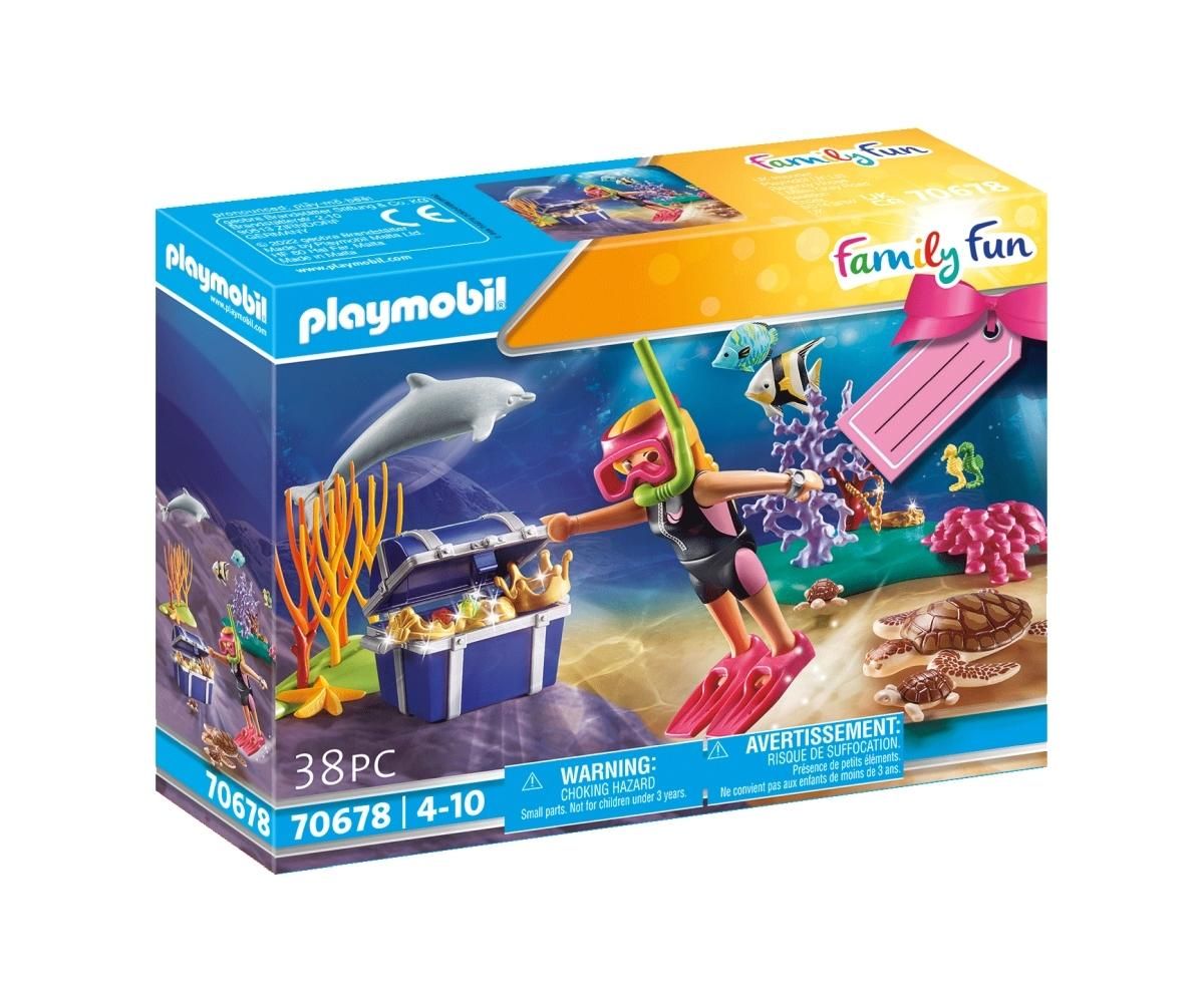 PLAYMOBIL® 70678 Ajándékszett "Kincskereső búvár"