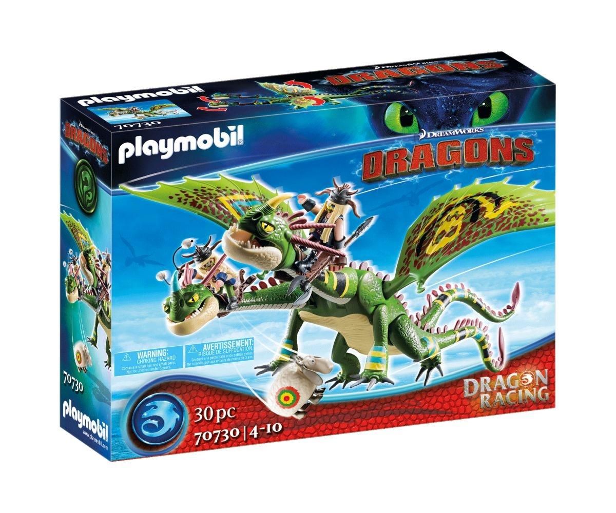 PLAYMOBIL® 70730 Dragon Racing: Kőfej és Fafej Töffel és Böffel