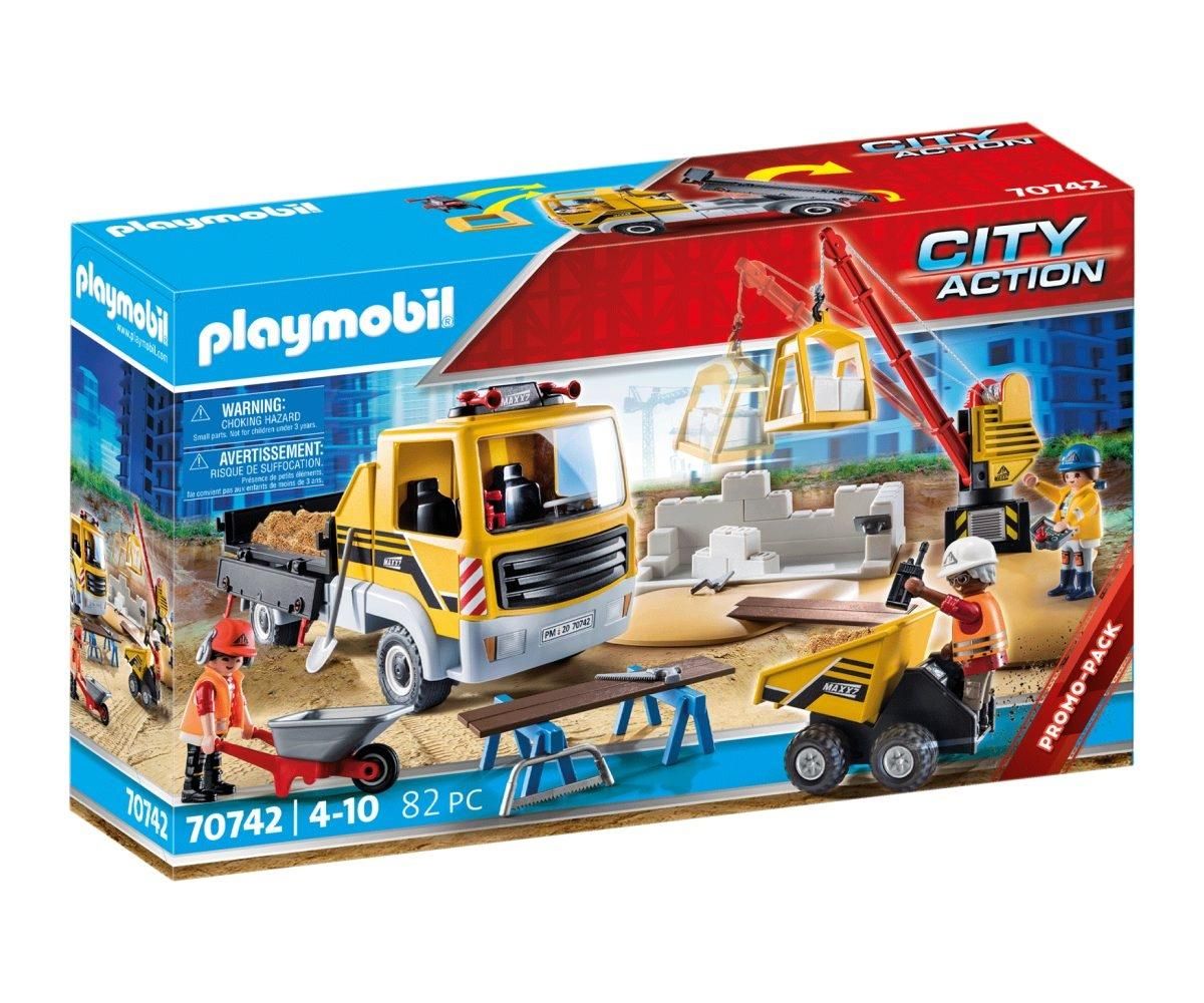 PLAYMOBIL® 70742 Építkezés billenős teherautóval