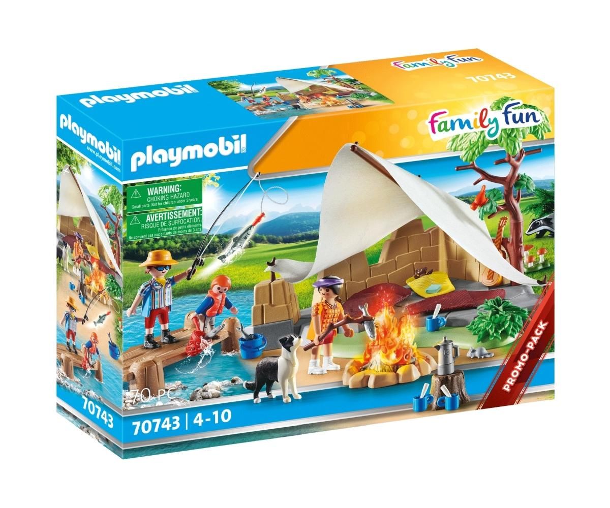 PLAYMOBIL® 70743 Családi kemping kaland