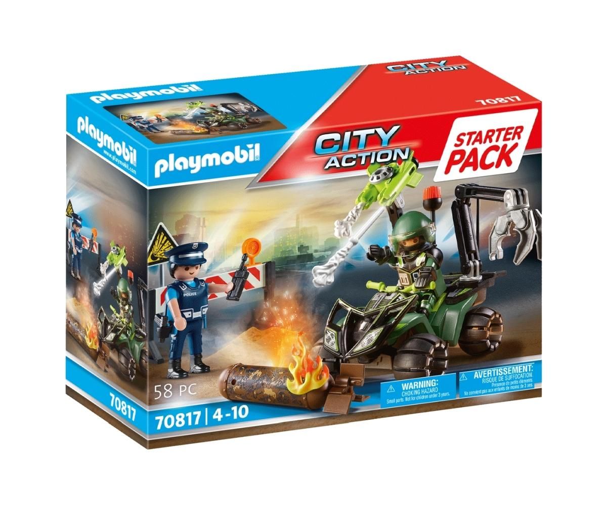 PLAYMOBIL® 70817 Starter Pack Rendőrség veszélyes bevetésen