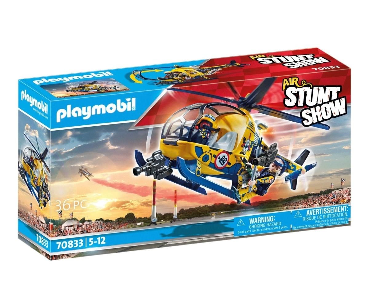 PLAYMOBIL® 70833 Air Stuntshow Helikopter filmforgatáshoz