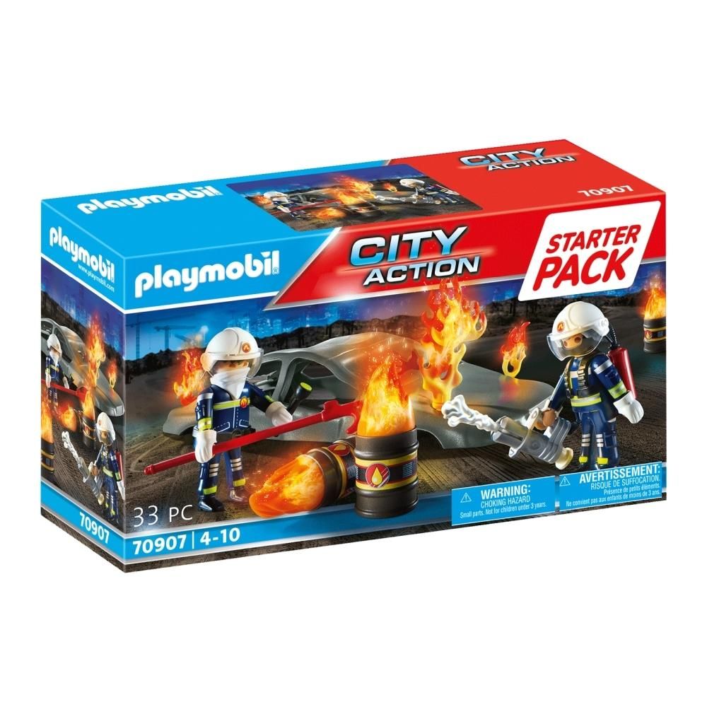PLAYMOBIL® 70907 Starter Pack Tűzoltók gyakorlaton