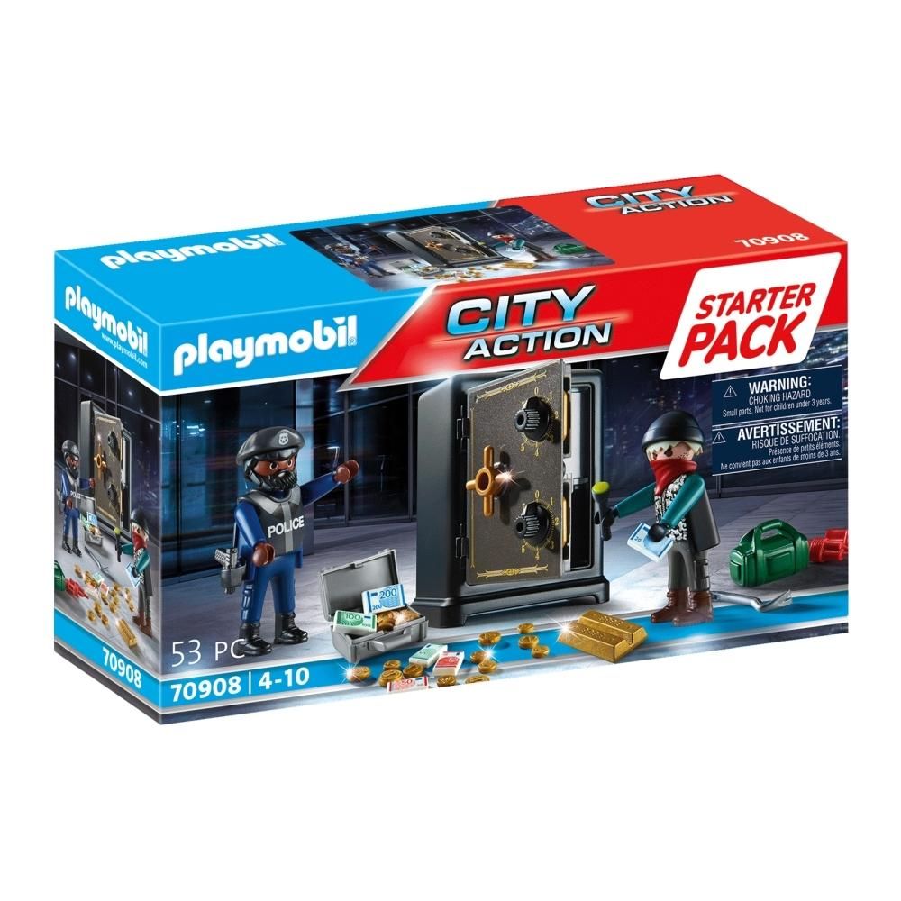 PLAYMOBIL® 70908 Starter Pack A széfrabló nyomában