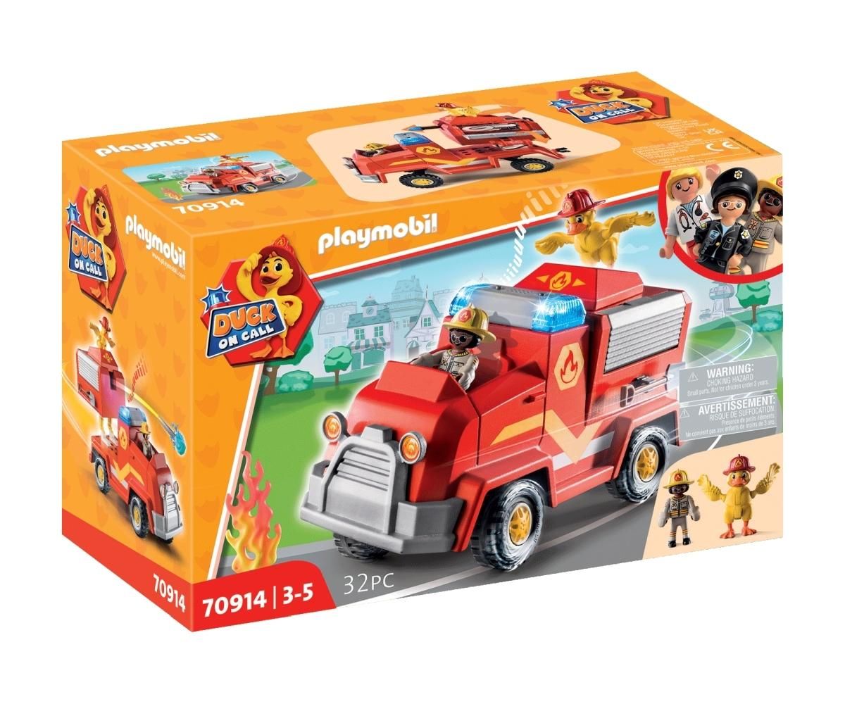 PLAYMOBIL® 70914 Duck on Call - Tűzoltó esetkocsi