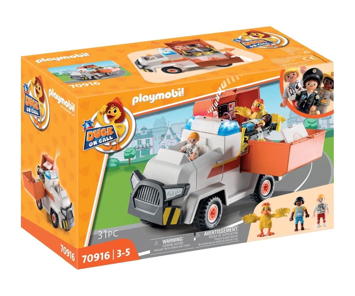 PLAYMOBIL® 70916 Duck on Call - Mentő esetkocsi