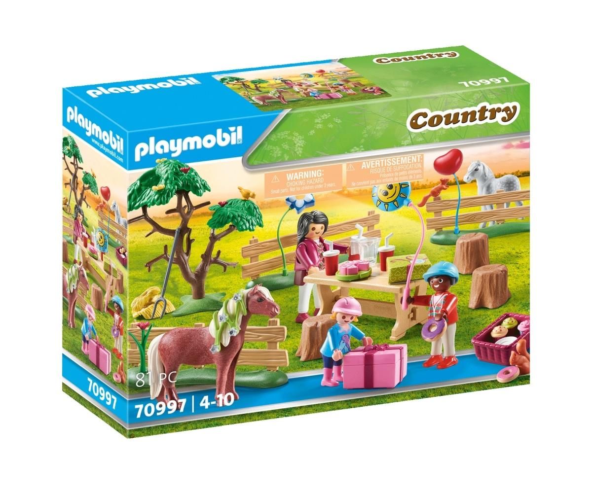 PLAYMOBIL® 70997 Gyermekszülinap a pónifarmon