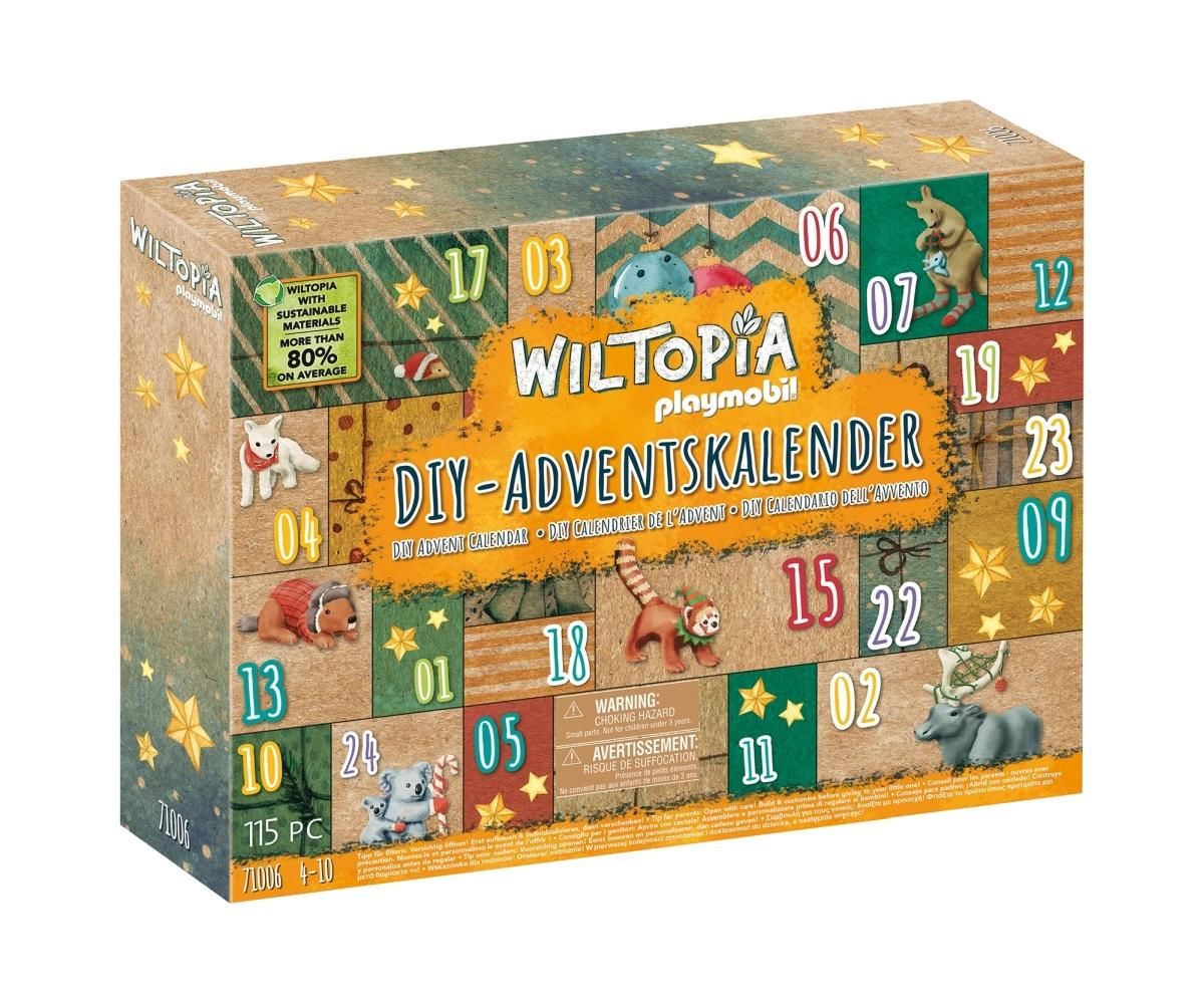 PLAYMOBIL® 71006 Wiltopia - DIY Adventi naptár: Állati világutazás