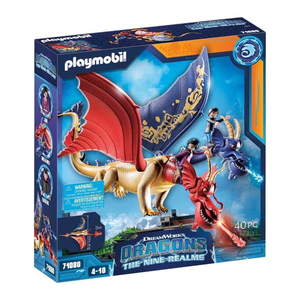 PLAYMOBIL® 71080 Dragons Nine Realms: Wu & Wei Junnal