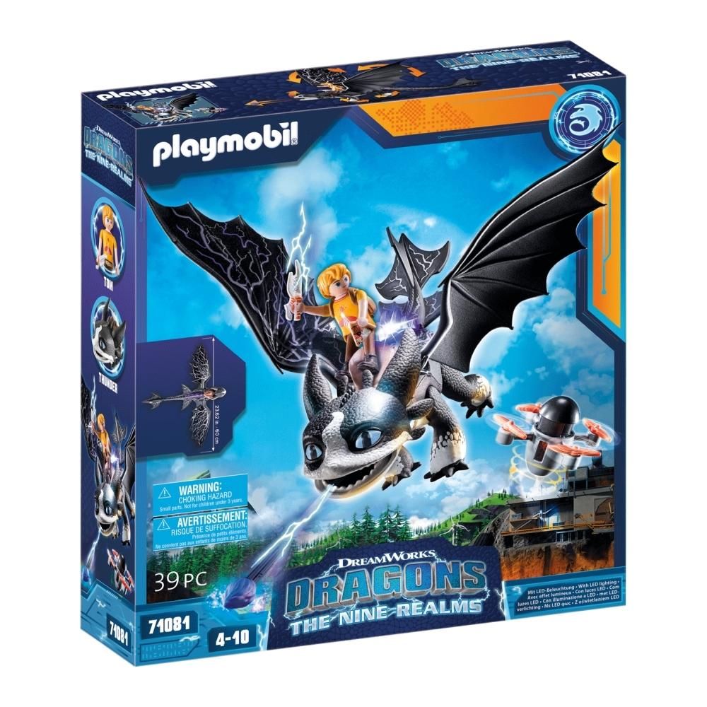 PLAYMOBIL® 71081 Dragons Nine Realms: Thunder & Tom