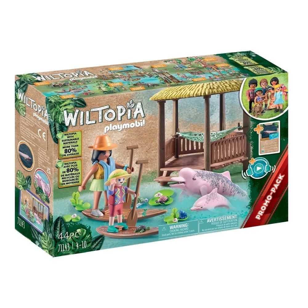 PLAYMOBIL® 71143 Wiltopia SUP túra folyami delfinekkel