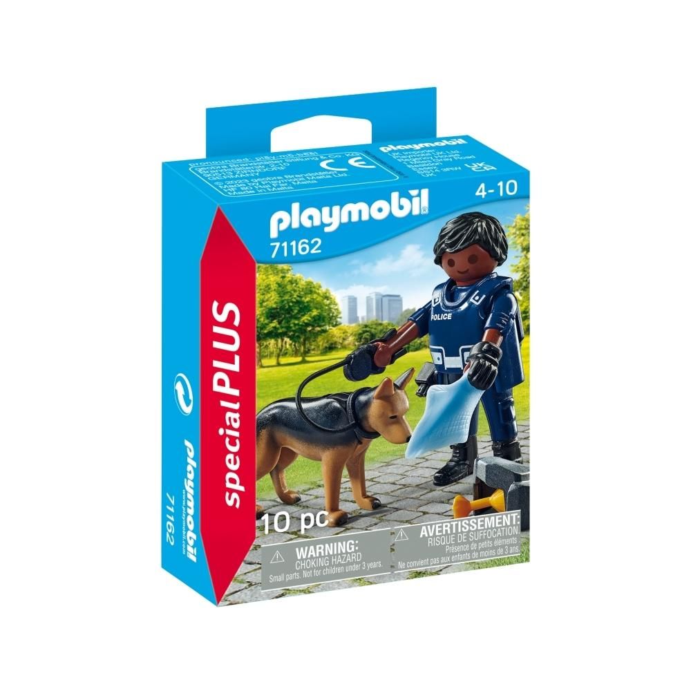 PLAYMOBIL® 71162 Rendőr nyomozó kutyával