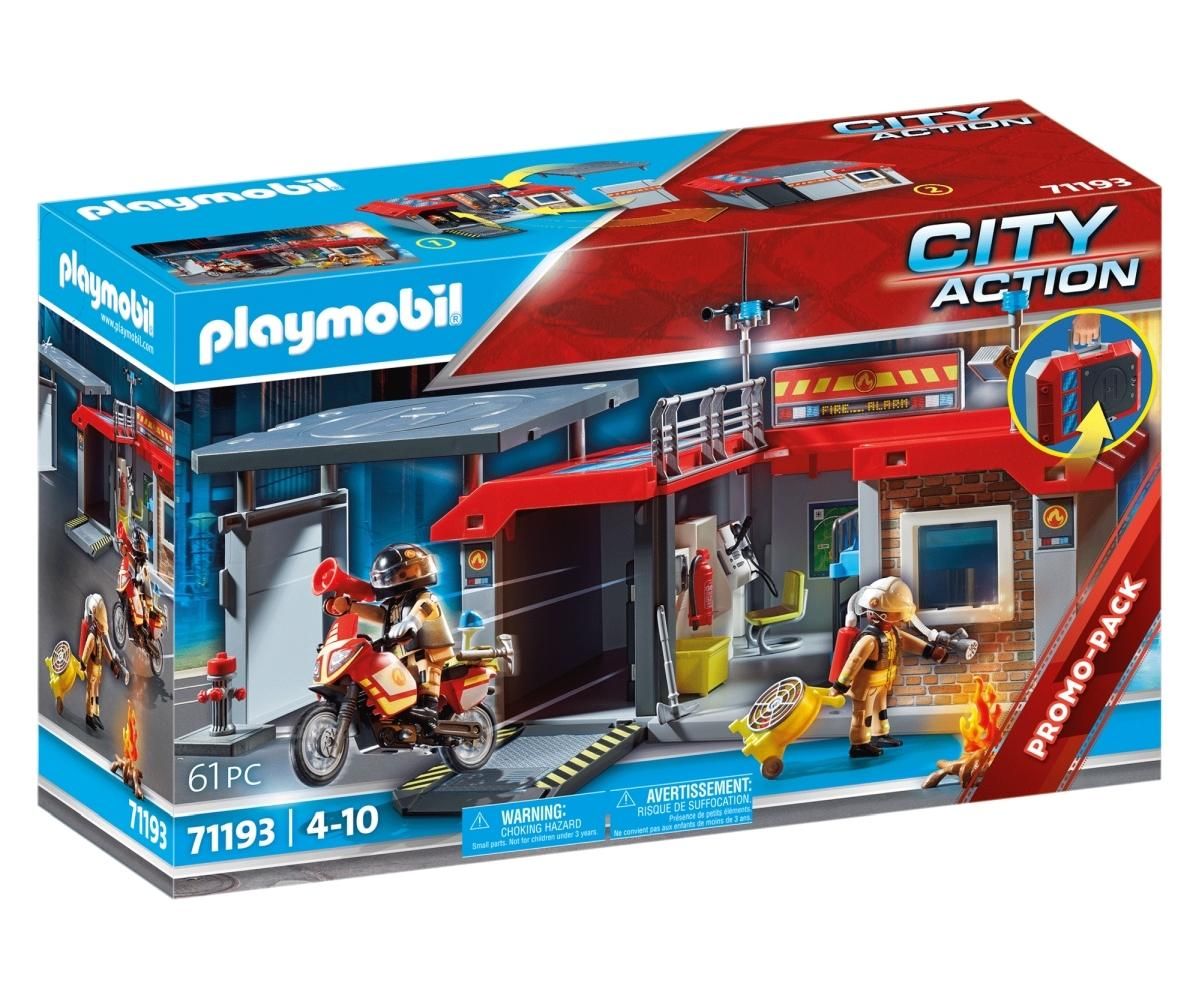 PLAYMOBIL® 71193 Hordozható tűzoltóság