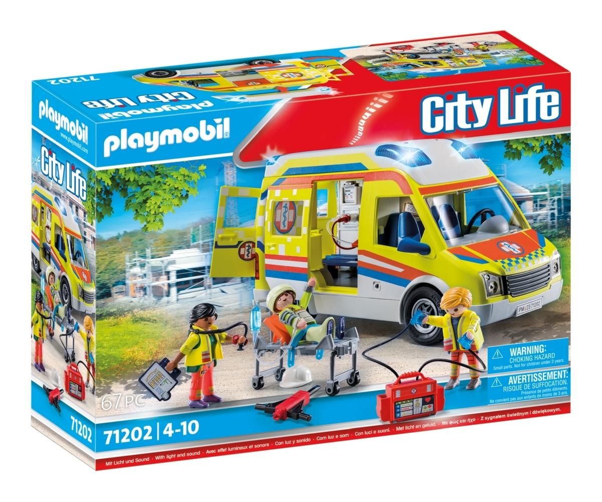 PLAYMOBIL® 71202 Mentőautó hang- és fényeffekttel 