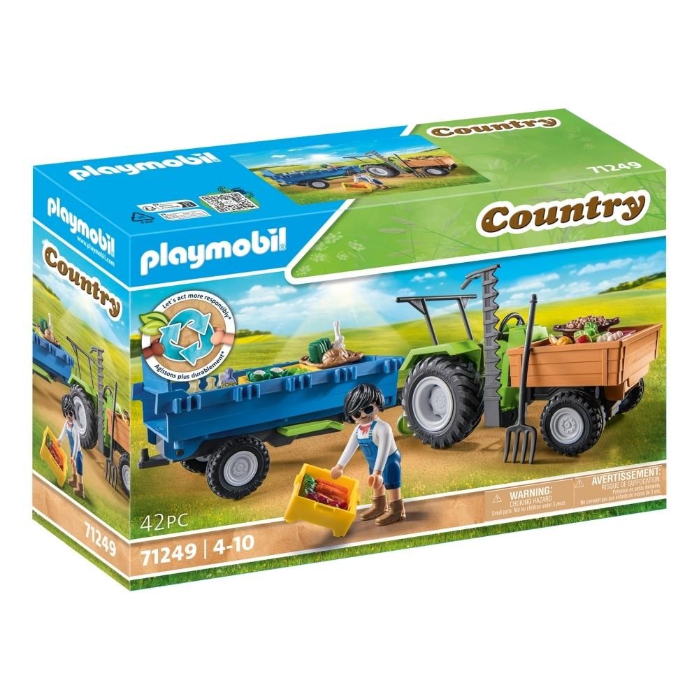 PLAYMOBIL® 71249 Traktor utánfutóval