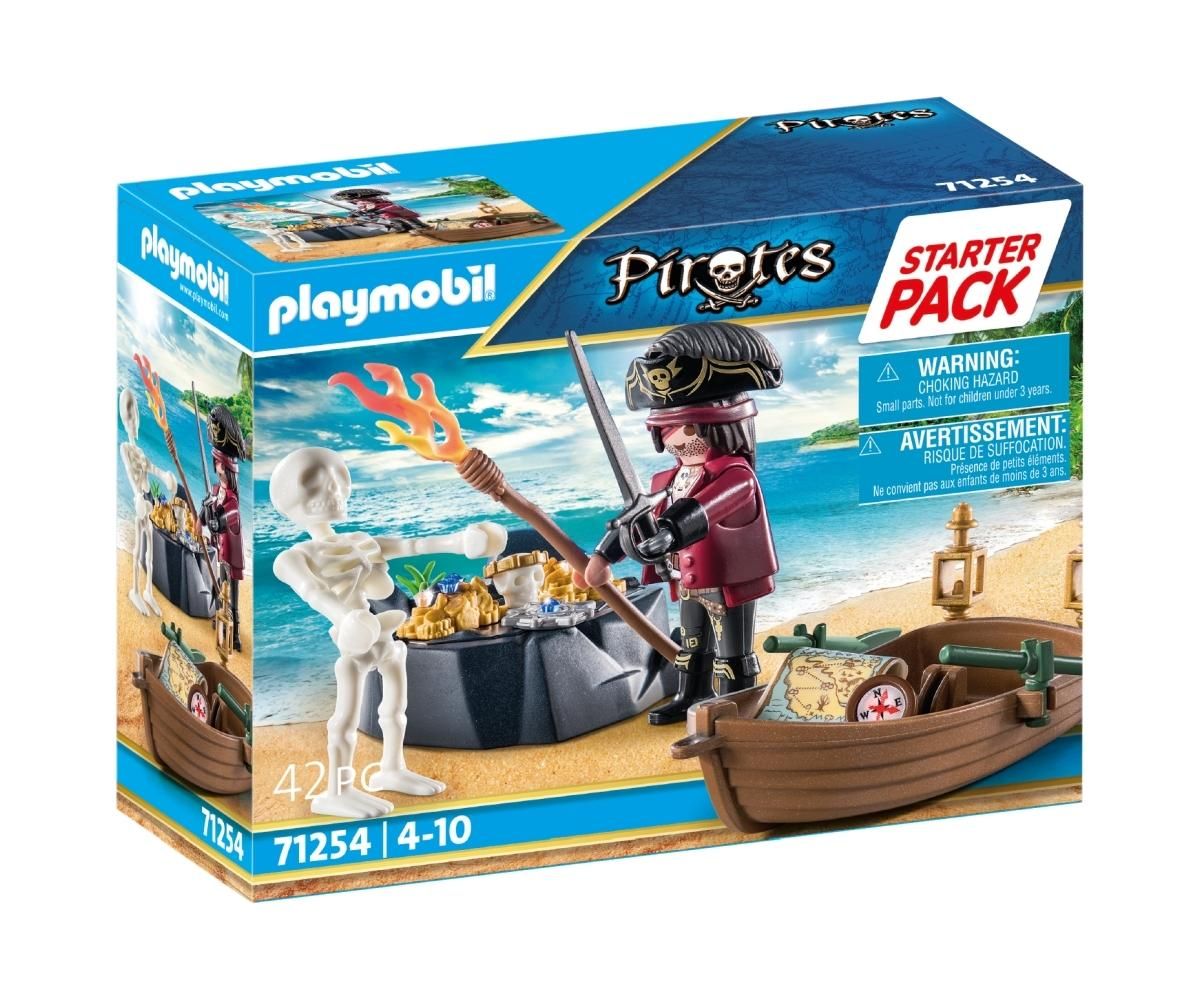 PLAYMOBIL® 71254 Starter Pack - Kalóz csónakkal