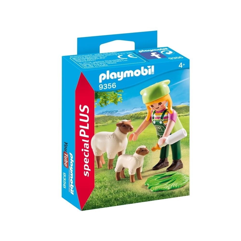 PLAYMOBIL® 9356 Farmerlány báránykákkal