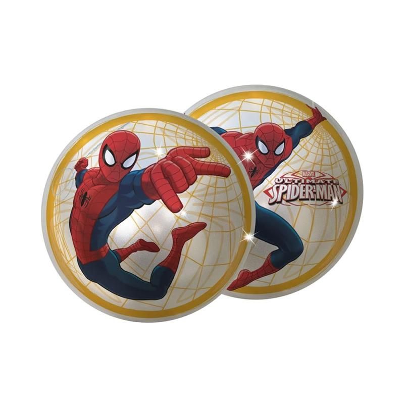 Pókember áttetsző gumilabda, 23 cm