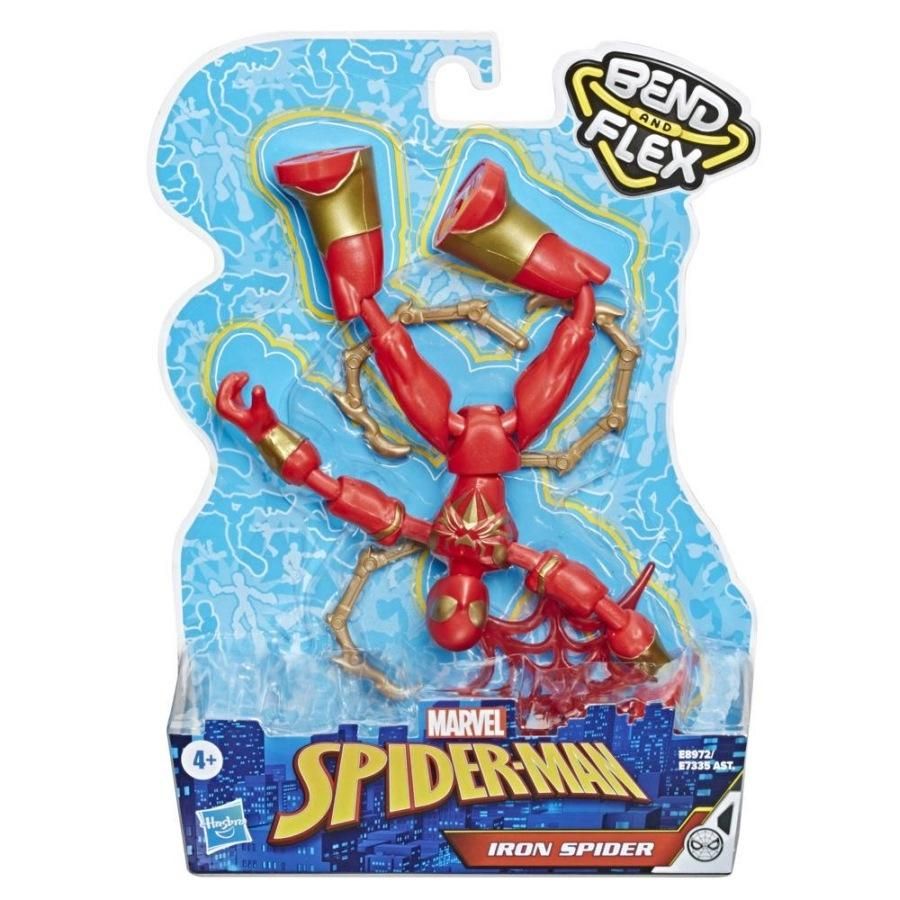 Pókember Bend and Flex Pókember figura - Iron Spider