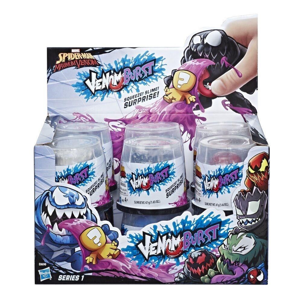 Pókember Venom Burst meglepetés figura csomag (többféle)