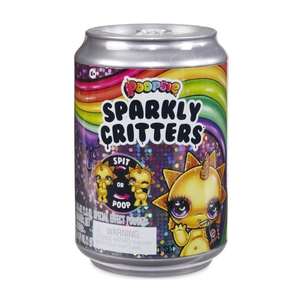 Poopsie Sparkly Critters Slime figura szett üdítős dobozban