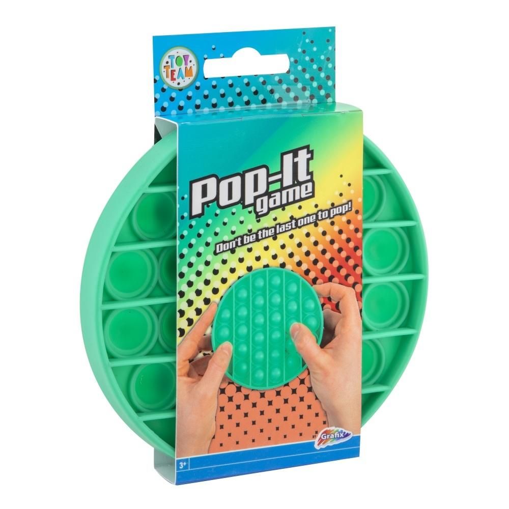 Pop It buborék pukkasztó játék (Többféle) - egyszínű