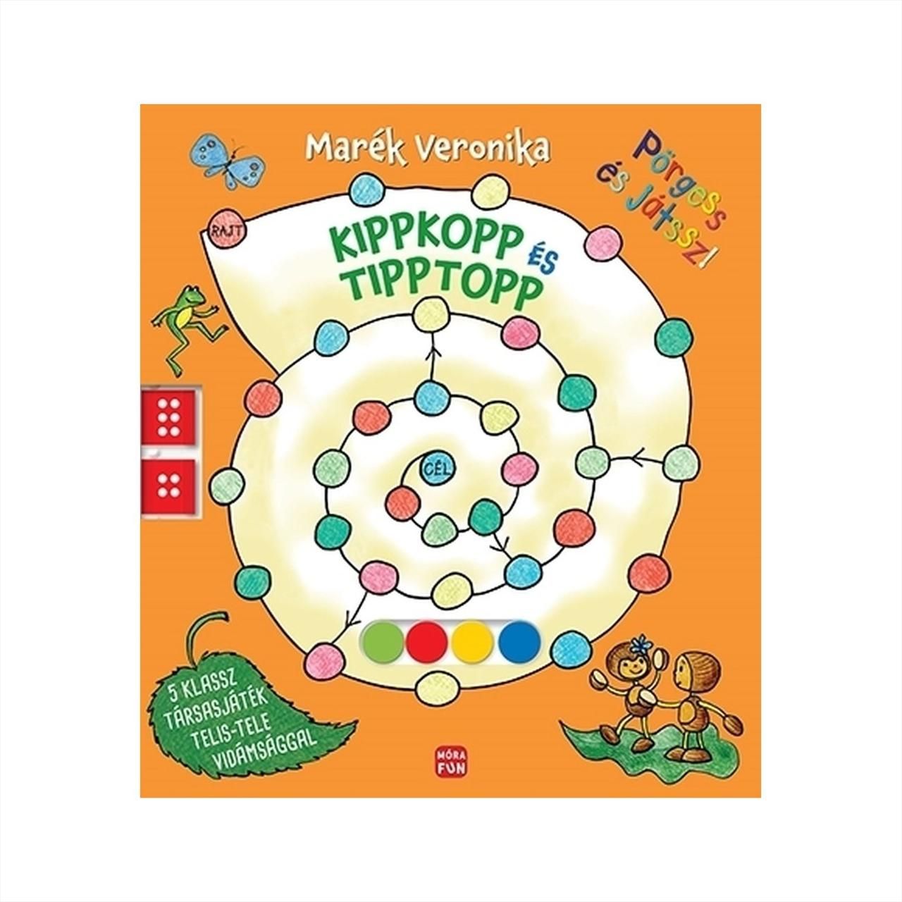 Pörgess és játssz! – Kippkopp és Tipptopp - 5 társasjáték