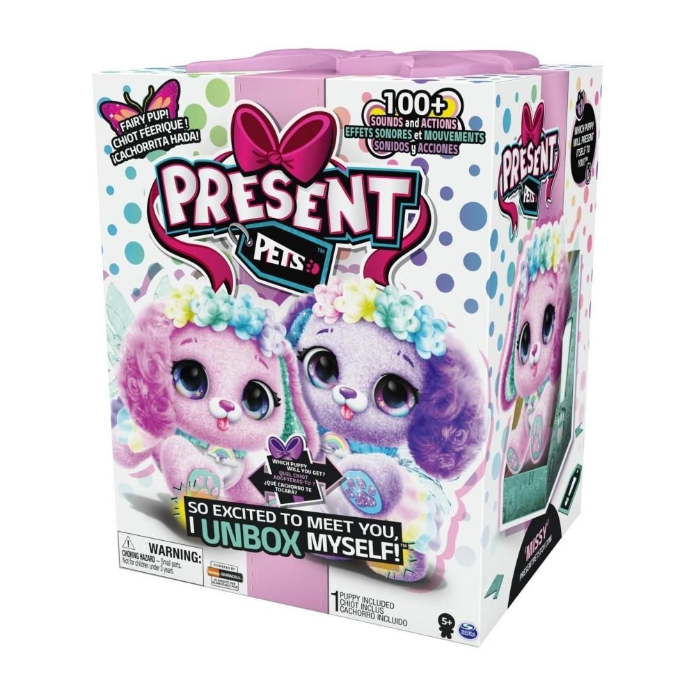 Present Pets Interaktív meglepetés kutyus - Szivárvány tündér