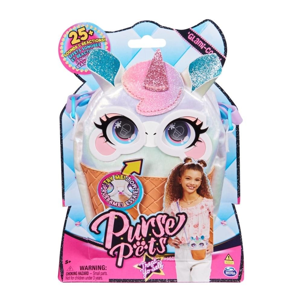 Purse Pets Állatos táska - Glami-cone süti unikornis