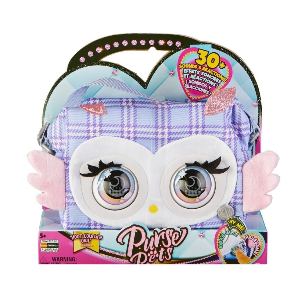 Purse Pets Állatos táska - Hoot Couture bagoly
