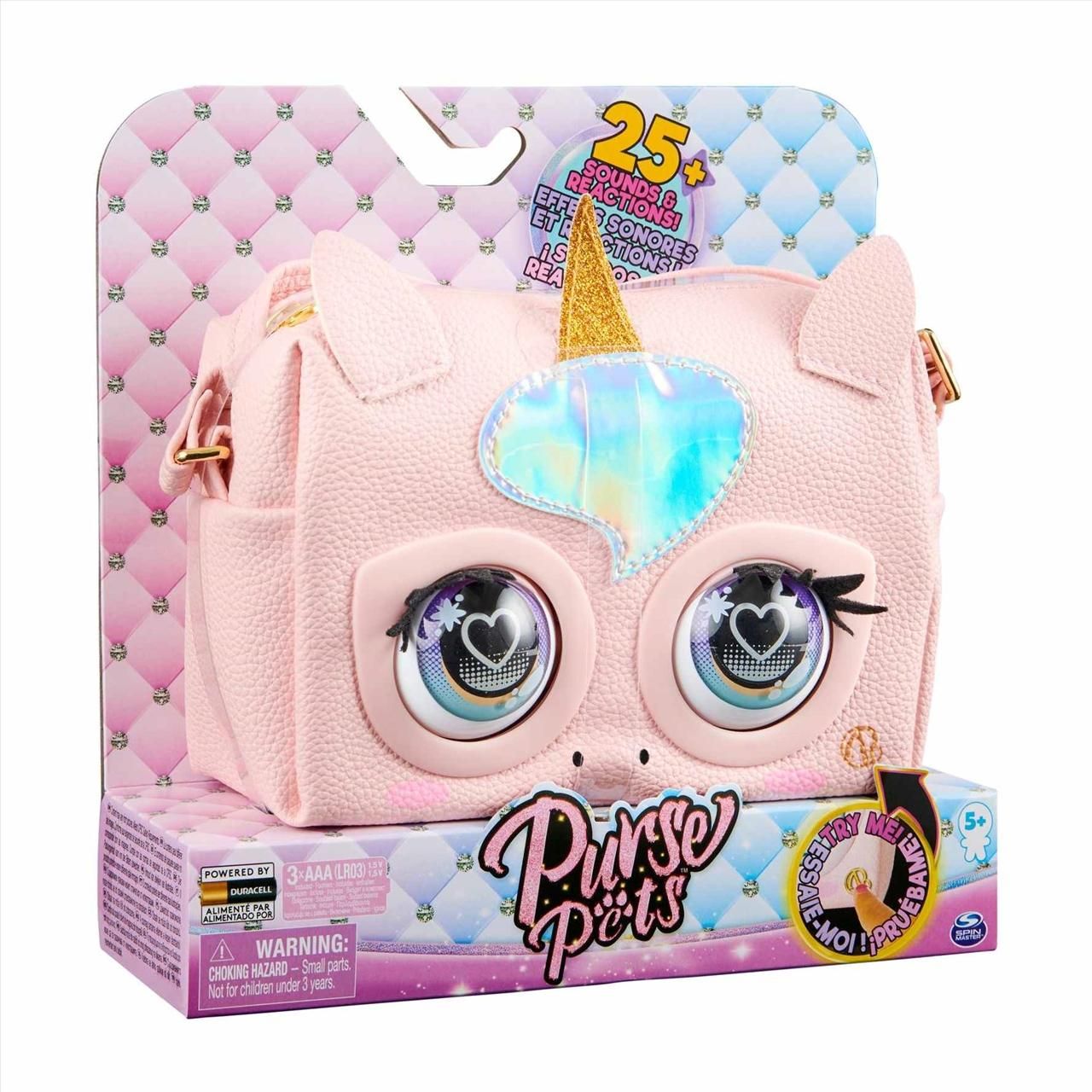 Purse Pets Interaktív táska - Glamicorn unikonis