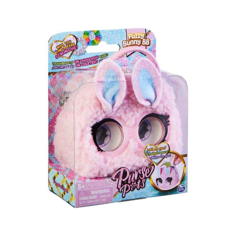 Purse Pets Micro kisállatok táska - Fuzzy Bunny BB nyuszi
