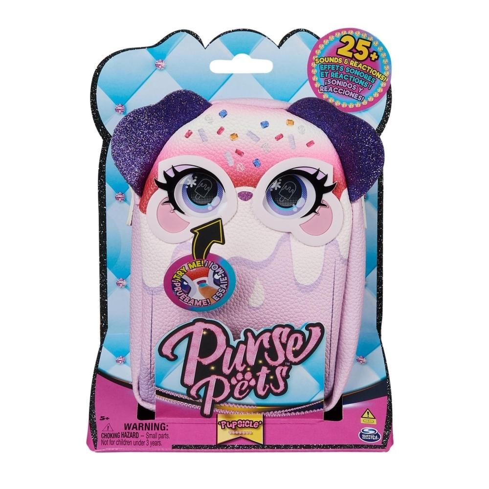 Purse Pets Treat Yo Self Állatos táska - Pupsicle kutyus