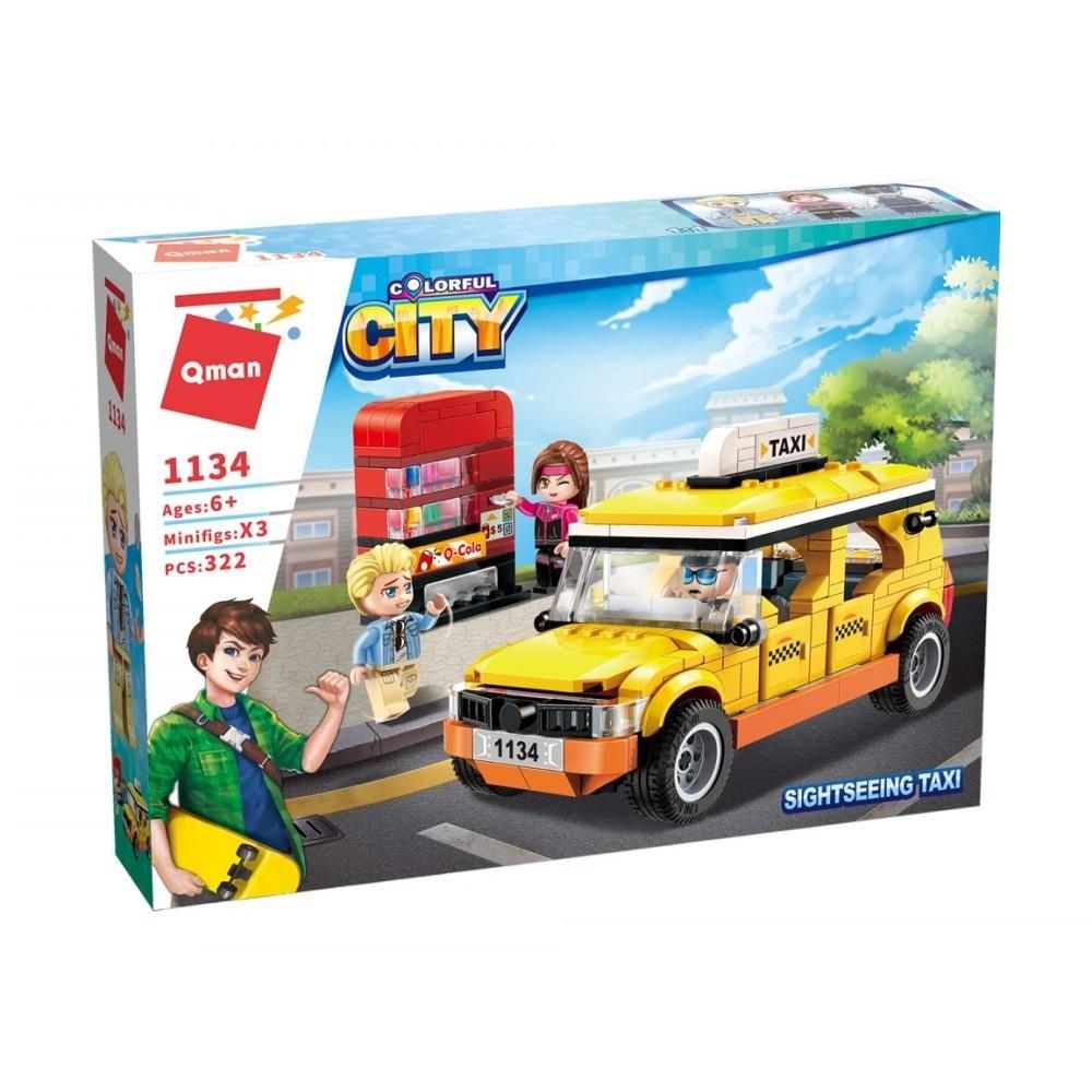 QMAN 1134 Városnéző taxi + ital automata