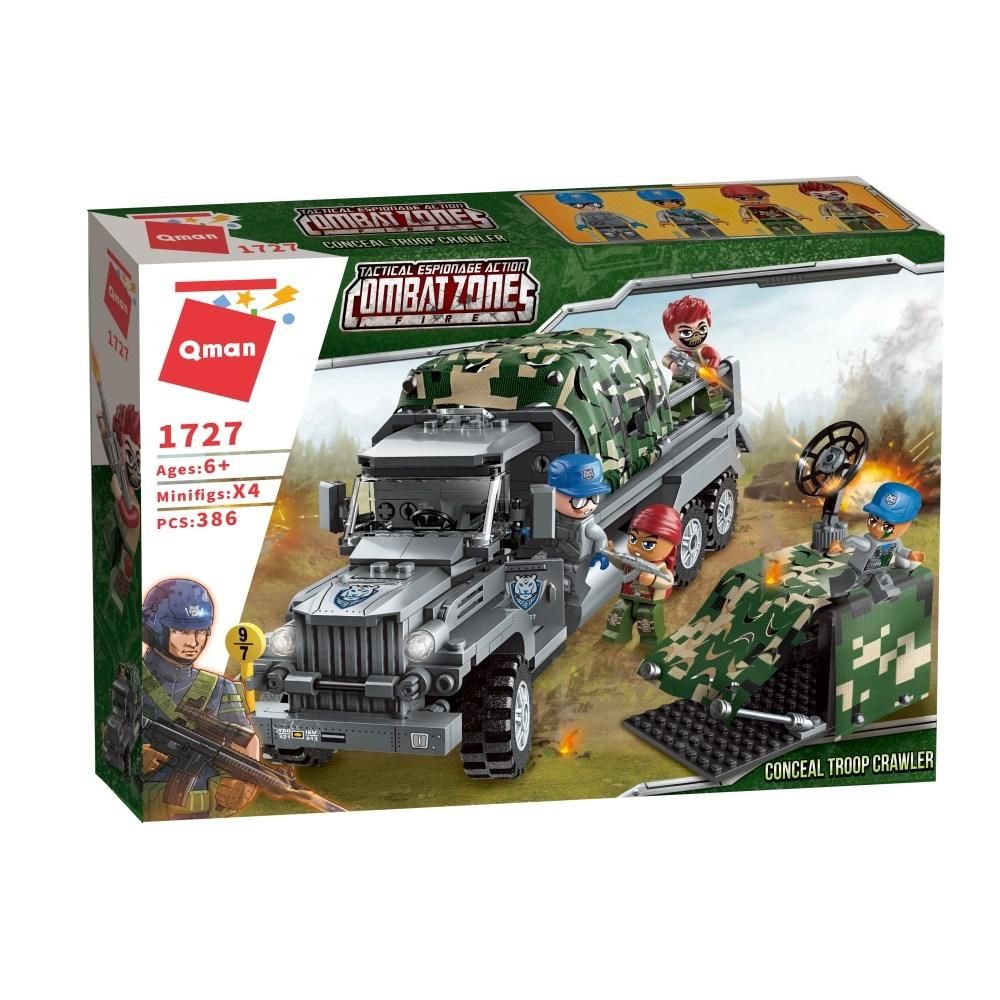 QMAN 1727 Rejtekből csapat támadás