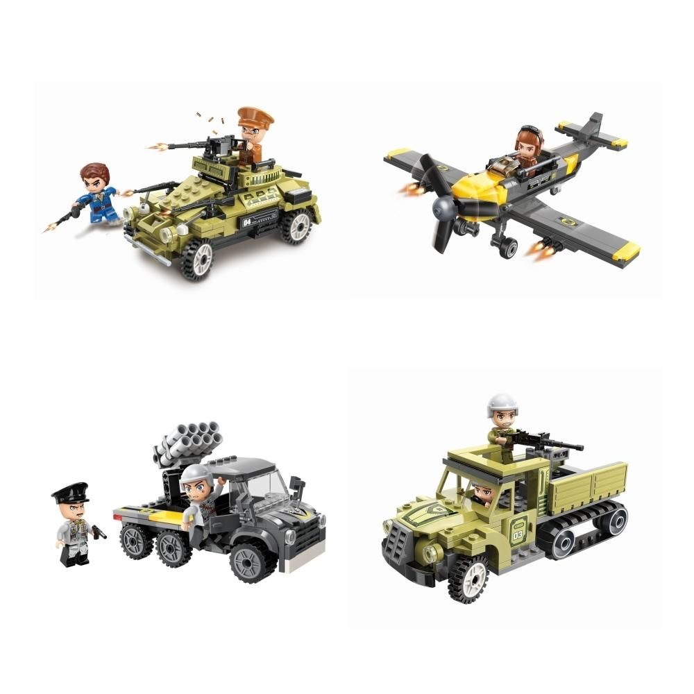 QMAN 1731 Harcoló egységek 4-es csomag