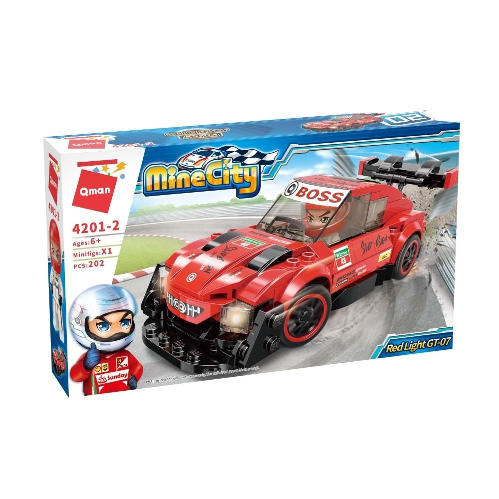 QMAN 4201-2 Piros lámpa GT-07