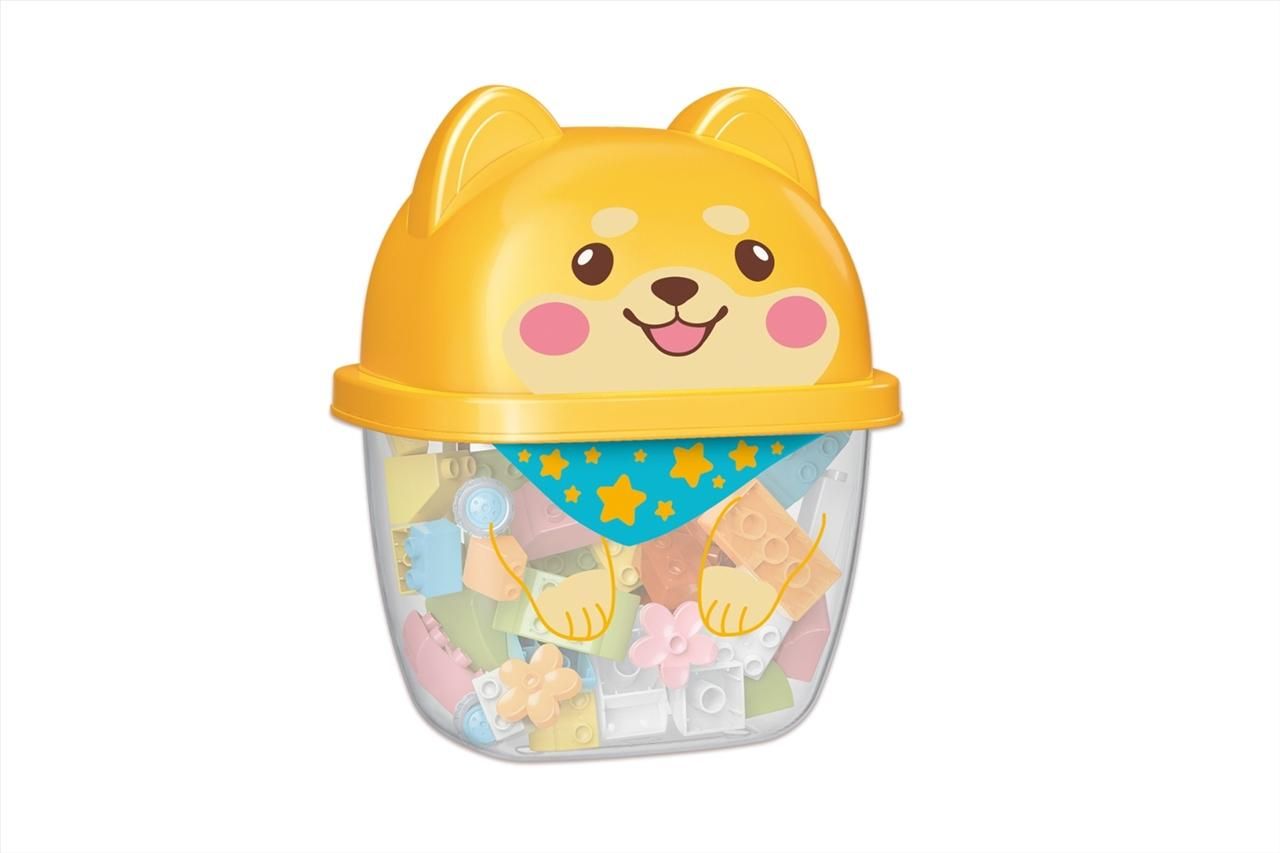 QMAN 5502 Mosolygós Akita teli gyűjtődoboz