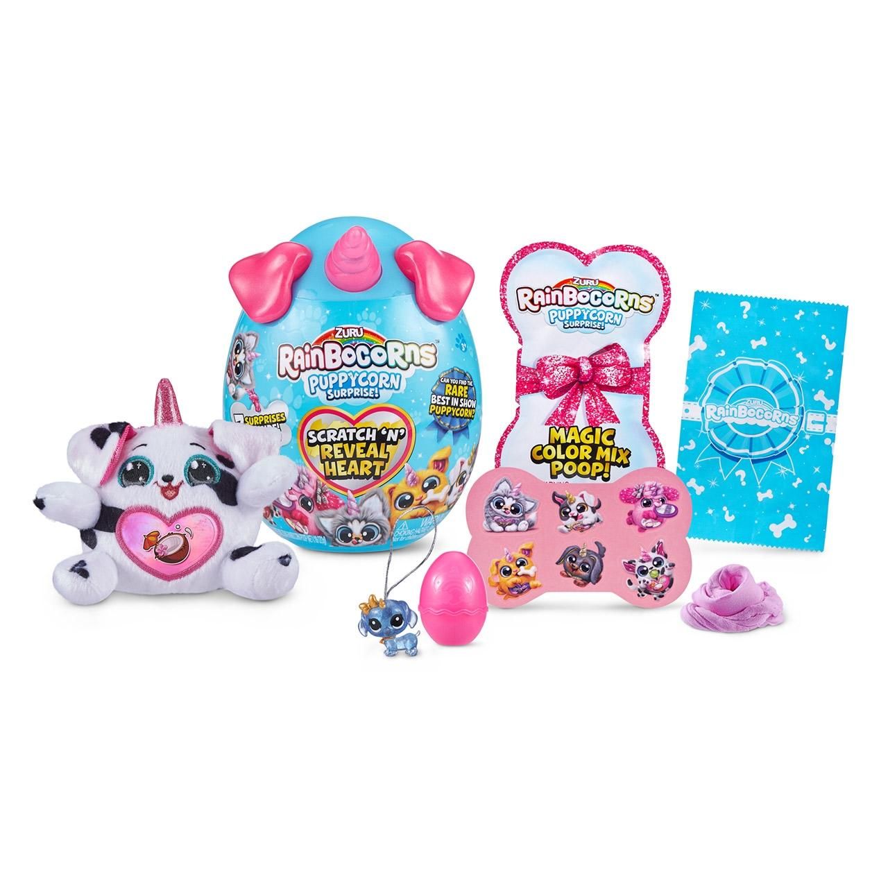 Rainbocorns Csillámszíves kutyakornis meglepetés (többféle)