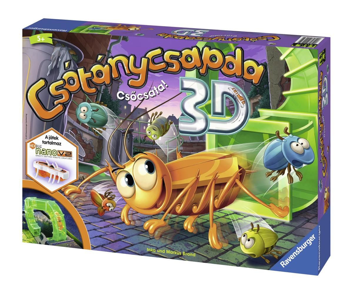 Ravensburger Csótánycsapda 3D társasjáték