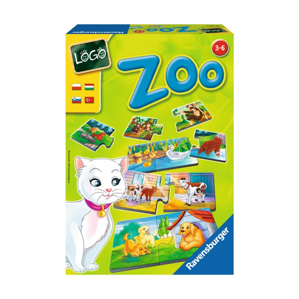 Ravensburger Logo Zoo állatok és kölykeik