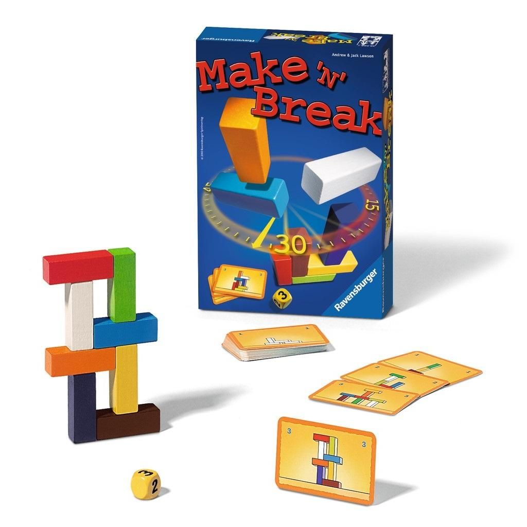 Ravensburger Make'n Break compact társasjáték